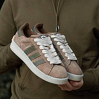 Женские Кроссовки Adidas Campus Brown Haki 36-37-38-39-40-41