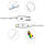 Кабель Lightning Type-C 3 А 25 Вт 1 м Haweel HWL4036, фото 4