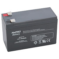Аккумуляторная батарея NetPRO CS 12-7.2, 7.2 AH 12V (151/65 /94мм) черный