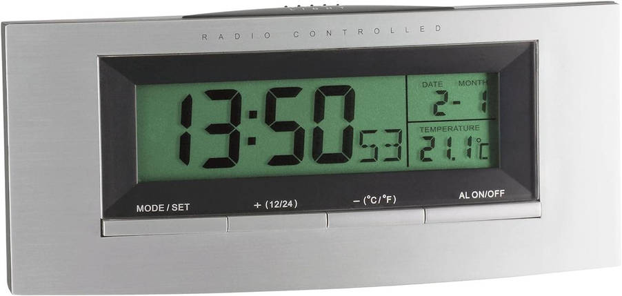 Настільний цифровий годинник з будильником TFA 981030, фото 2