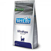 Сухой корм Farmina Vet Life UltraHypo для кошек, при пищевой аллергии, 2 кг