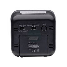 Настільний цифровий годинник з будильником TFA Bingo 2.0 (Black), фото 4