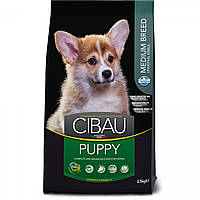 Сухой корм Farmina Cibau Puppy Medium для щенков средних пород с курицей 2.5 кг