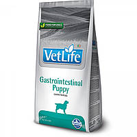 Сухий корм Farmina Vet Life Gastrointestinal Puppy для цуценят, у разі захворювання шлунково-кишкового тракту, 2 кг