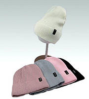 3249 Зимняя шапка для девочки на флисе тм Vertex размер 50-56