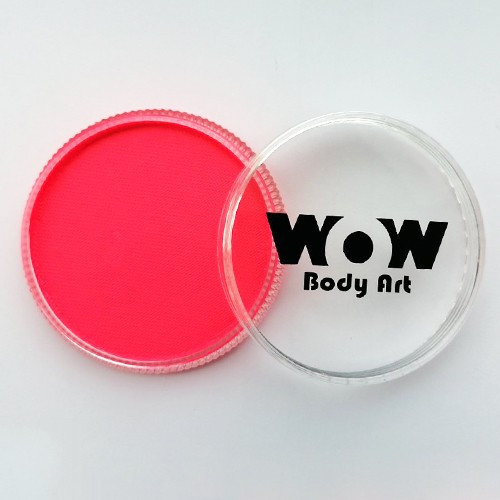 Аквагрим WOW 32 г. Неоновий Рожевий, фото 1