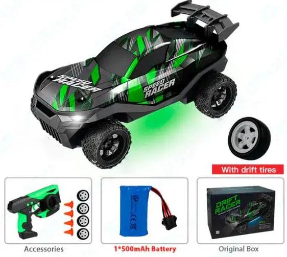 Детская дрифтовая машина на радиоуправлении со сменными колесами и ...