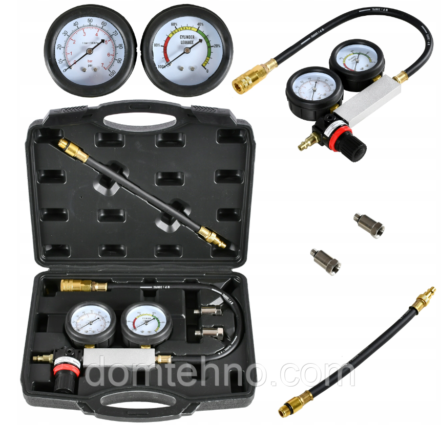 Тестер герметичності циліндрів двигуна GEKO G02735