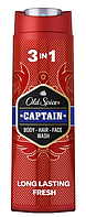 Гель для душа и шампунь Old Spice Captain 3-в-1 400 мл