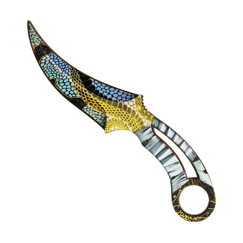 Дерев'яний сувенірний ніж "Фанг Змій" Сувенір-Декор FAN-S serpent, World-of-Toys