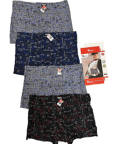 Чоловічі труси Індена Батали 4шт. НАБІР р.56-60 Indena боксери великих ...