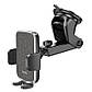 Автомобільний механічний тримач для телефона Hoco CA95 Black, фото 2