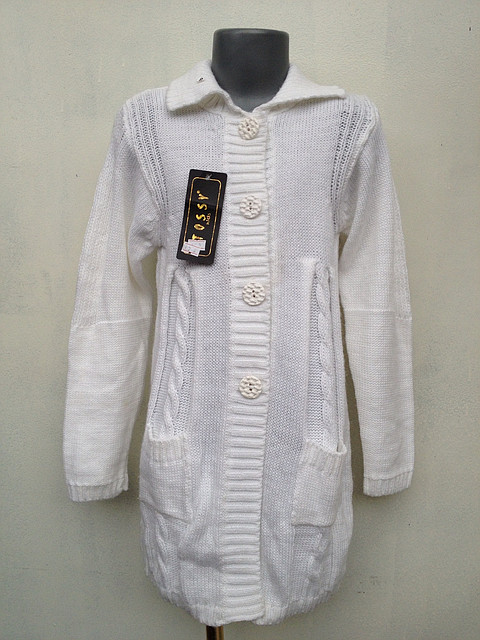 Кардиган білий на дівчаток 128,140,152 зріст, фото 1