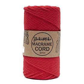 Еко шнур Macrame Cord 3 mm, колір Алий