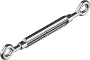 Захват DIN 1480 М6х110 кольцо-кольцо оцинкованный