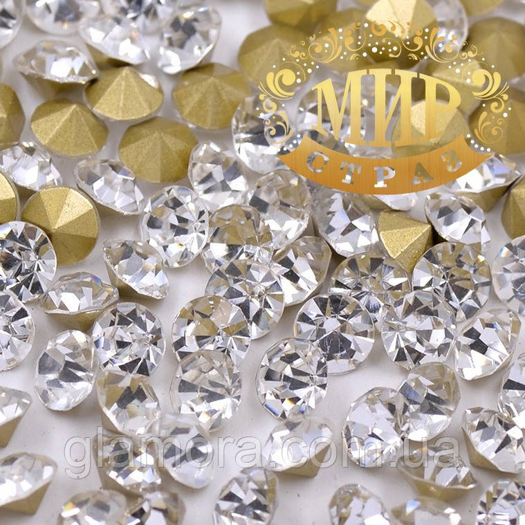 Конусні стрази ASFOUR ss16 (4 мм).Цина за 100 шт., фото 1