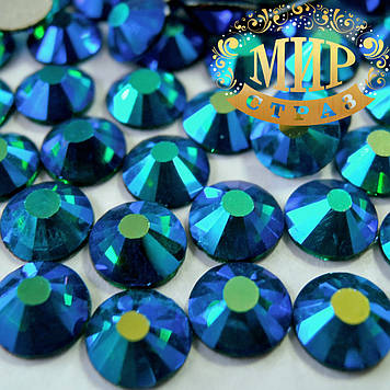 Стрази DMC Emerald AB ss4(1,6 мм), 100 шт.