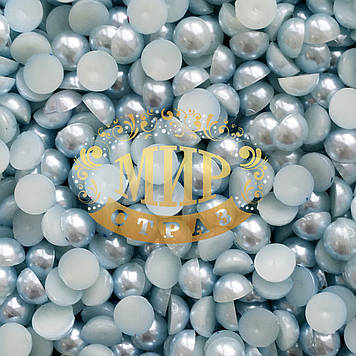 Напівперли  Lt.Blue 4 мм (100 шт.)