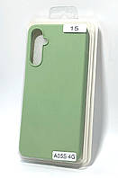 Чехол для телефона Samsung A05s(4G) Silicon Original FULL №15 Green (4you)