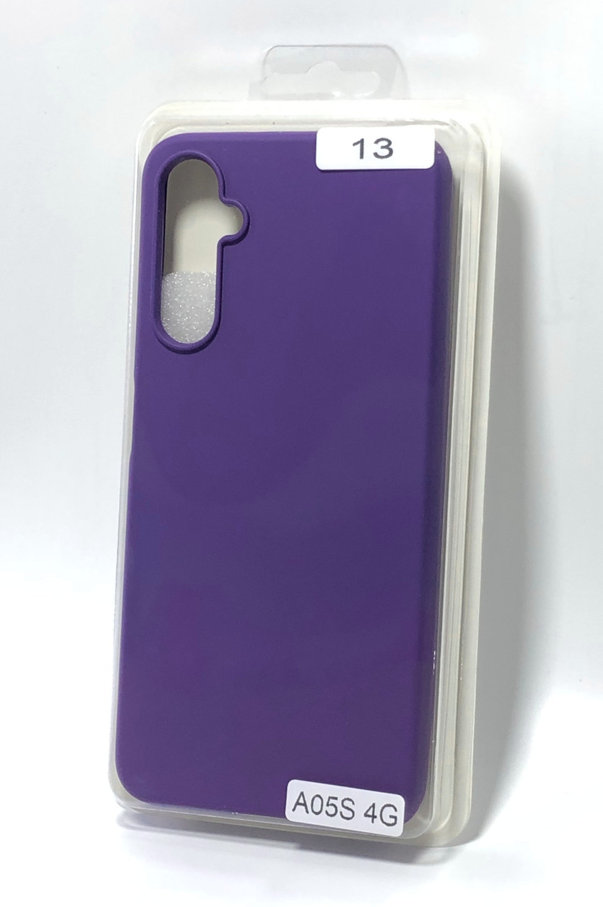 Чохол для телефону Samsung A05s (4G) Silicone Original FULL №13 Violet (4you)