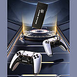 Ігрова ТВ-приставка M8-Pro 4K для TV мультимедійна консоль, 2 бездротових геймпада, слот microSD, фото 4