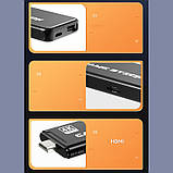 Ігрова ТВ-приставка M8-Pro 4K для TV мультимедійна консоль, 2 бездротових геймпада, слот microSD, фото 7