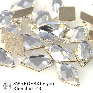 Кристали swarovski для інкрустації арт2709.Квіти Crystal 10х6мм.Ціна за 1 шт.