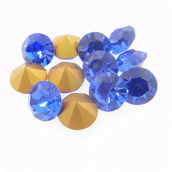 Ювелірні стрази Sapphire ss5,5(1,8-1,9 мм).Цина за 100 шт.