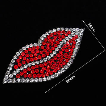 Термоклейова аплікація "Губки". Розмір 6х2,8 см. 1 шт