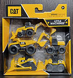 Набір спецтехніки CAT (самоскид, навантажувач, бульдозер, трактор, екскаватор). CatToysOfficial Little Machines, фото 10