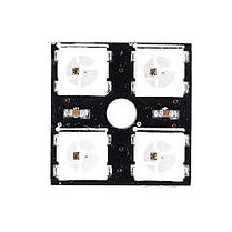 RGB 4-бітний світлодіодний модуль WS2812B 5050, фото 3