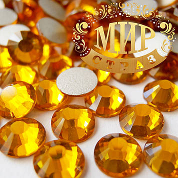 Стрази DMC Преміум, Topaz ss16 (4 мм), 100 шт.