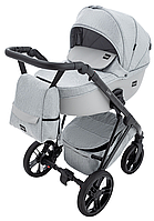 Дитяча коляска 2 в 1  Bair Lion BL-01 світло-сірий