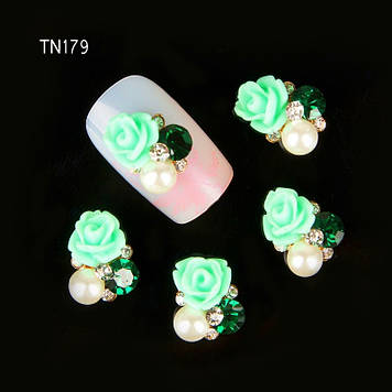 Декоративний елемент зелений.Ціна за 1 шт.