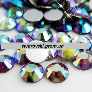 Стрази ДМС Преміум, Lt Amethyst AB, ss16 (4 мм), 100 шт.