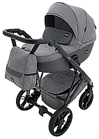 Дитяча коляска 2 в 1  Bair Lion BL-03 сірий-графіт