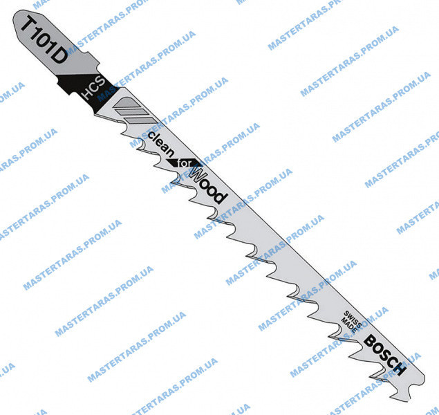 Пилка (полотно) для електролобзика Bosch T101D HCS