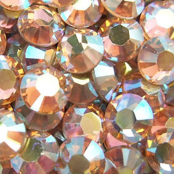 ДМС Lt Peach AB ss4(1.5-1.6 мм), 100 шт. Камені для нігтів
