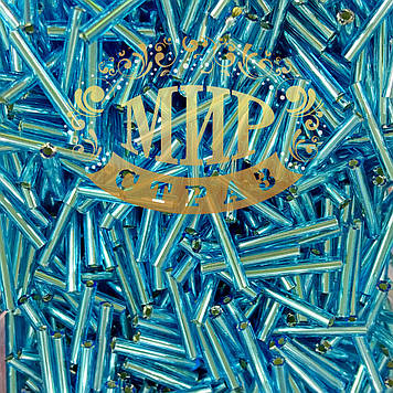 Склярус, колір Aqua, довжина 12 мм, ціна за 10 г