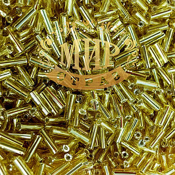 Склярус, колір Gold, довжина 6 мм, ціна за 10 г
