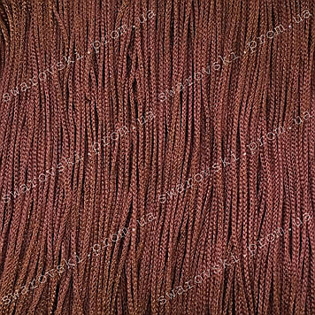 Бахрома.Кольор Dark Coffee 15 см*1м