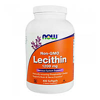 Лецитин соєвий (Lecithin) 1200 мг 400 капсул NOW-02214