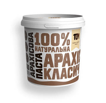 Арахіcова паста класична 1 кг пластик ТОМ