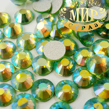 Стрази DMC Преміум, Peridot AB, ss20 (4,8 мм), 100 шт.