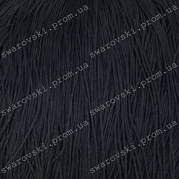 Бахрома танцювальна. Колір Black 28 см*1м
