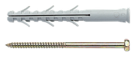 APS-H Анкер 8х60/5 нейлон, шестигранный шуруп