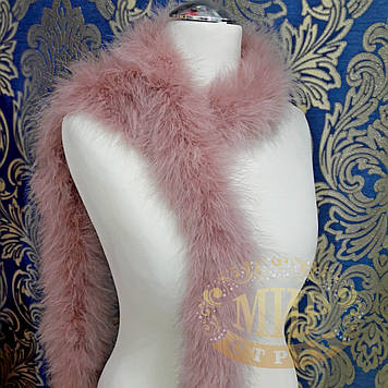 Боа марабу Люкс, довжина 2 м, колір Powder