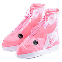 Дощовики для взуття CLG17226S розмір S 20 см (Рожевий)