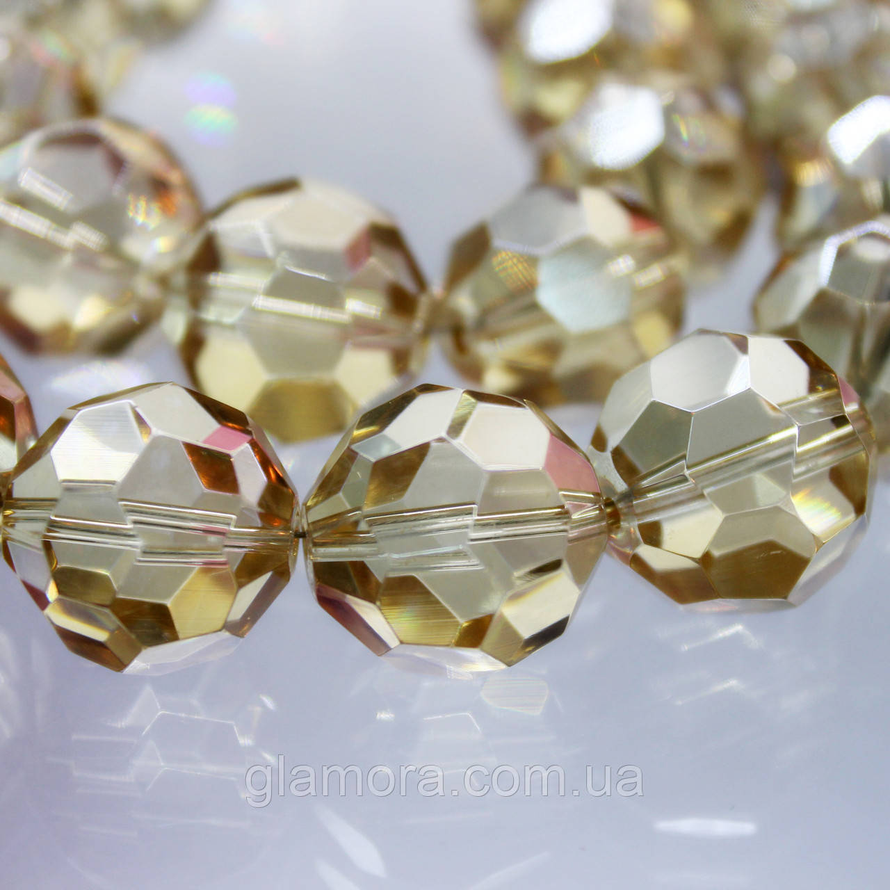 Бусини Golden Shadow 20mm, 1 шт., фото 1