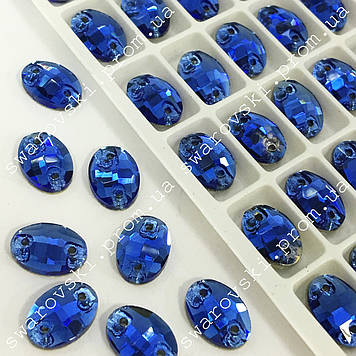 Пришивні овали Sapphire 7х10мм 1 шт.